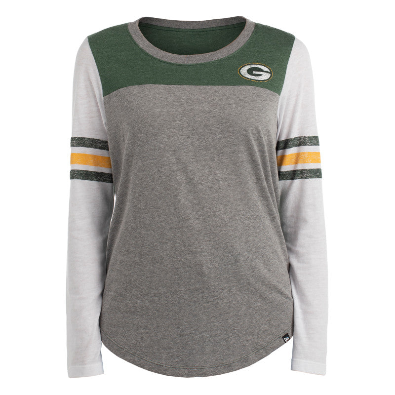 Packers New Era Women's Bi-Blend Long Sleeve T-Shirt