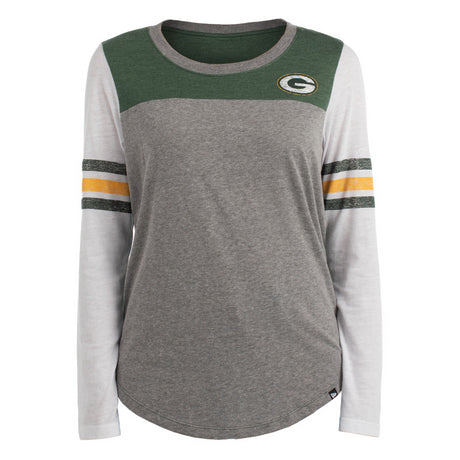 Packers New Era Women's Bi-Blend Long Sleeve T-Shirt