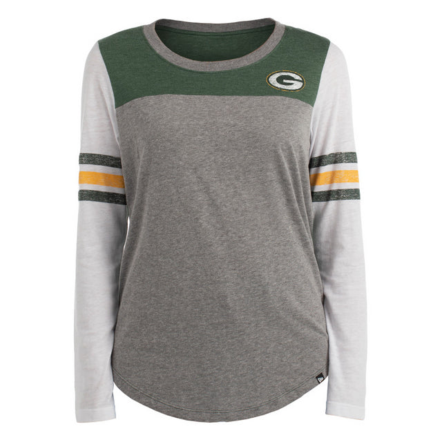 Packers New Era Women's Bi-Blend Long Sleeve T-Shirt