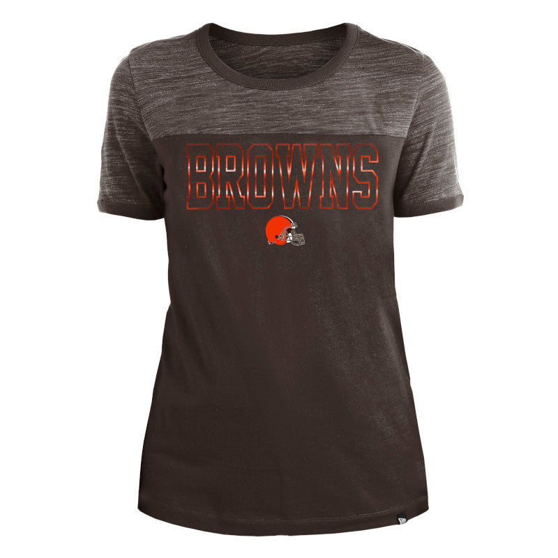 Browns New Era Women's Space Dye T-shirt 22