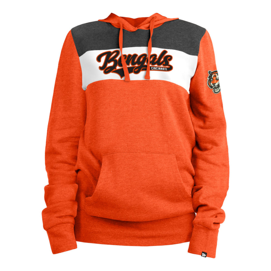 Bengals New Era Women's Fleece Pullover Sweatshirt