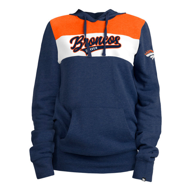 Broncos New Era Women's Fleece Pullover Sweatshirt