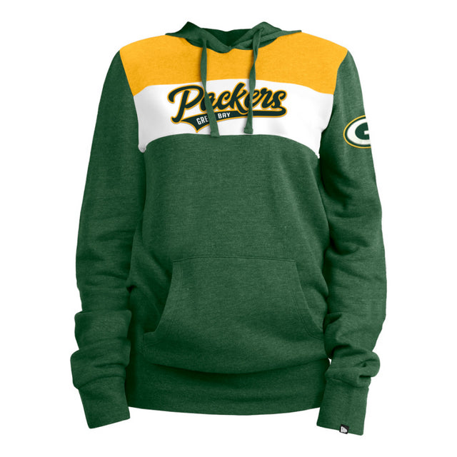 Packers New Era Women's Fleece Pullover Hoodie