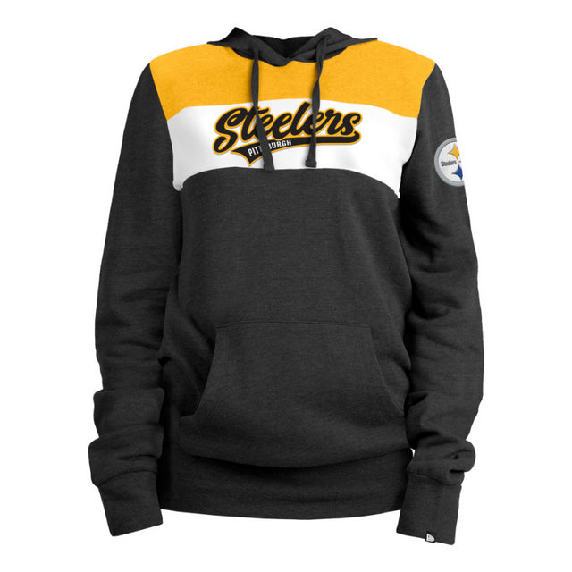 Steelers New Era Women's Fleece Pullover Hoodie