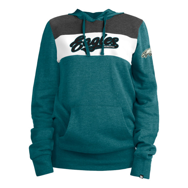 Eagles New Era Women's Fleece Pullover Hoodie