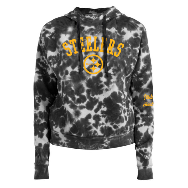 Steelers New Era Women's Tie Dye Hoodie