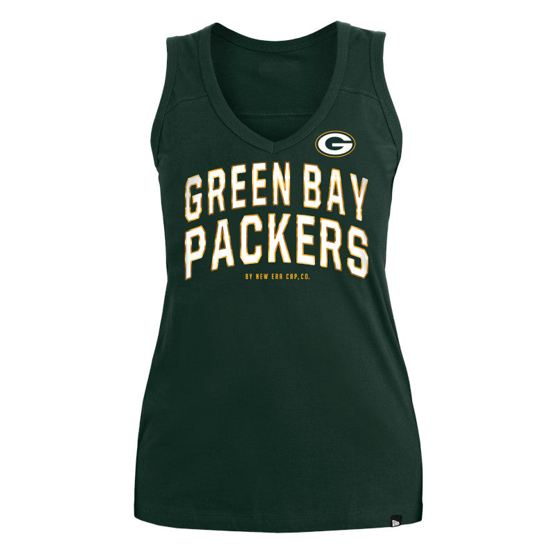 Packers New Era Women's V-Neck Tank