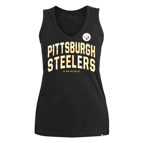 Steelers New Era Women's V-Neck Tank