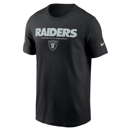 Raiders 2025 Nike Men's Sideline Team Issue T-Shirt
