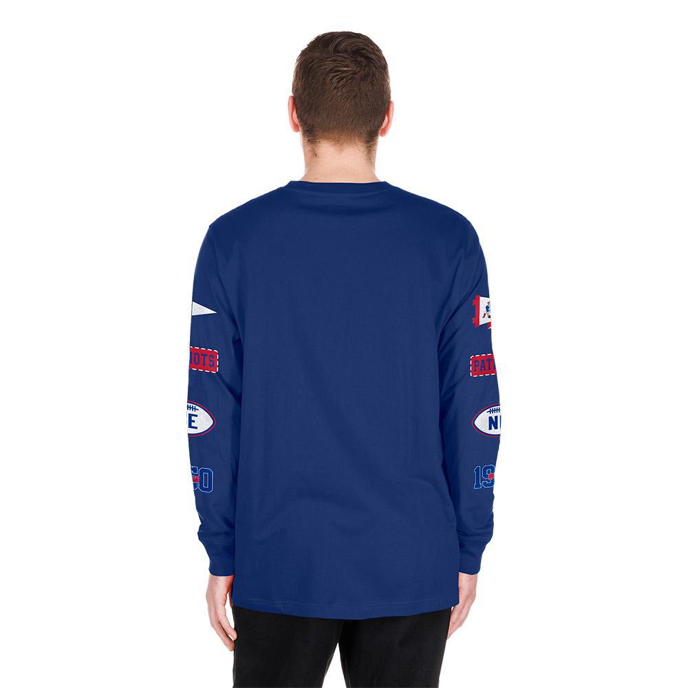 Patriots 2025 New Era Men's Long Sleeve T-Shirt