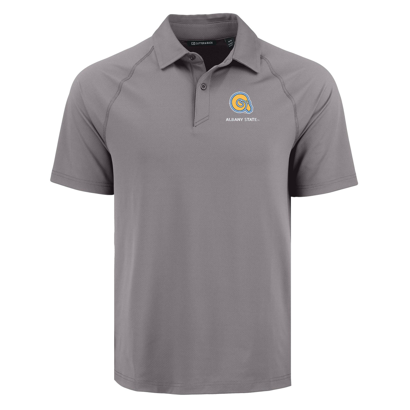 HBCU Cutter & Buck Men's Big & Tall Prospect Recycled Featherlight Stretch Polo