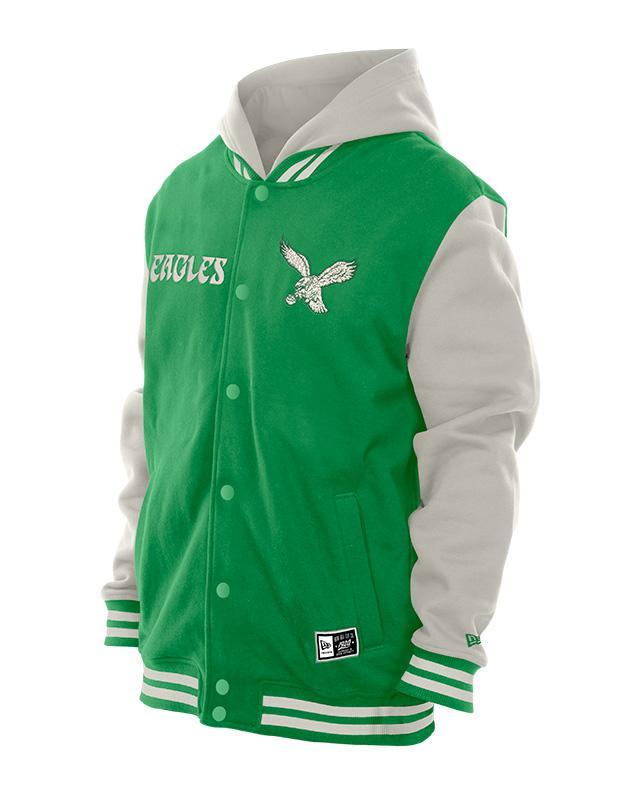 Eagles 2026 New Era Men's Snap Front Jacket Pro Football Hall of Fame
