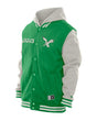 Eagles 2026 New Era Men's Snap Front Jacket Pro Football Hall of Fame