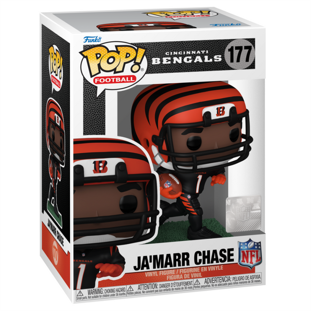Bengals Ja'Marr Chase NFL Funko Pop! 177