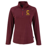HBCU Team Cutter & Buck Women's Coastline Recycled Double Peached 1/4 Zip Pullover