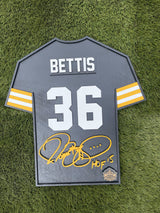 Jerome Bettis Wood Jersey 3D Sign - DS