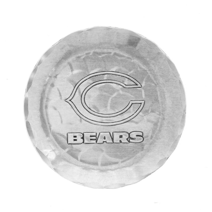 Bears Aluminum Logo Coaster