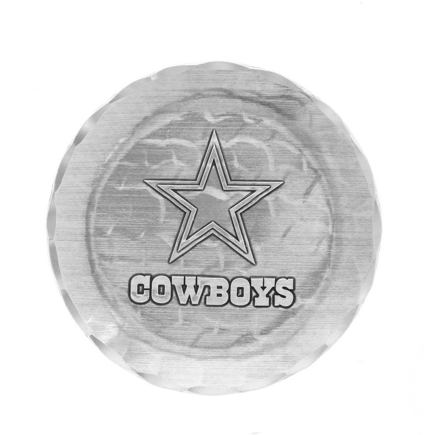 Dallas Cowboys Aluminum Logo Coaster