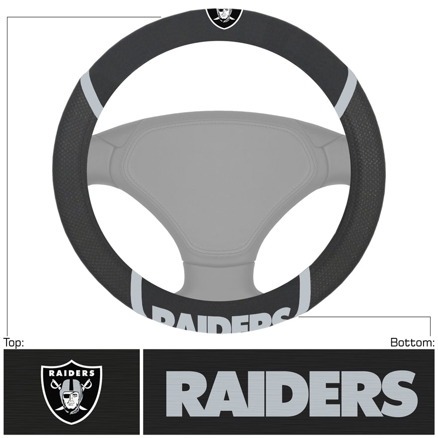 Raiders Steering Wheel Cover