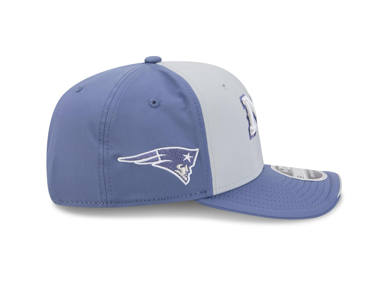 Patriots 2026 New Era Men's 9SEVENTY Stretch Snap Rivalry Hat Pro Football Hall of Fame