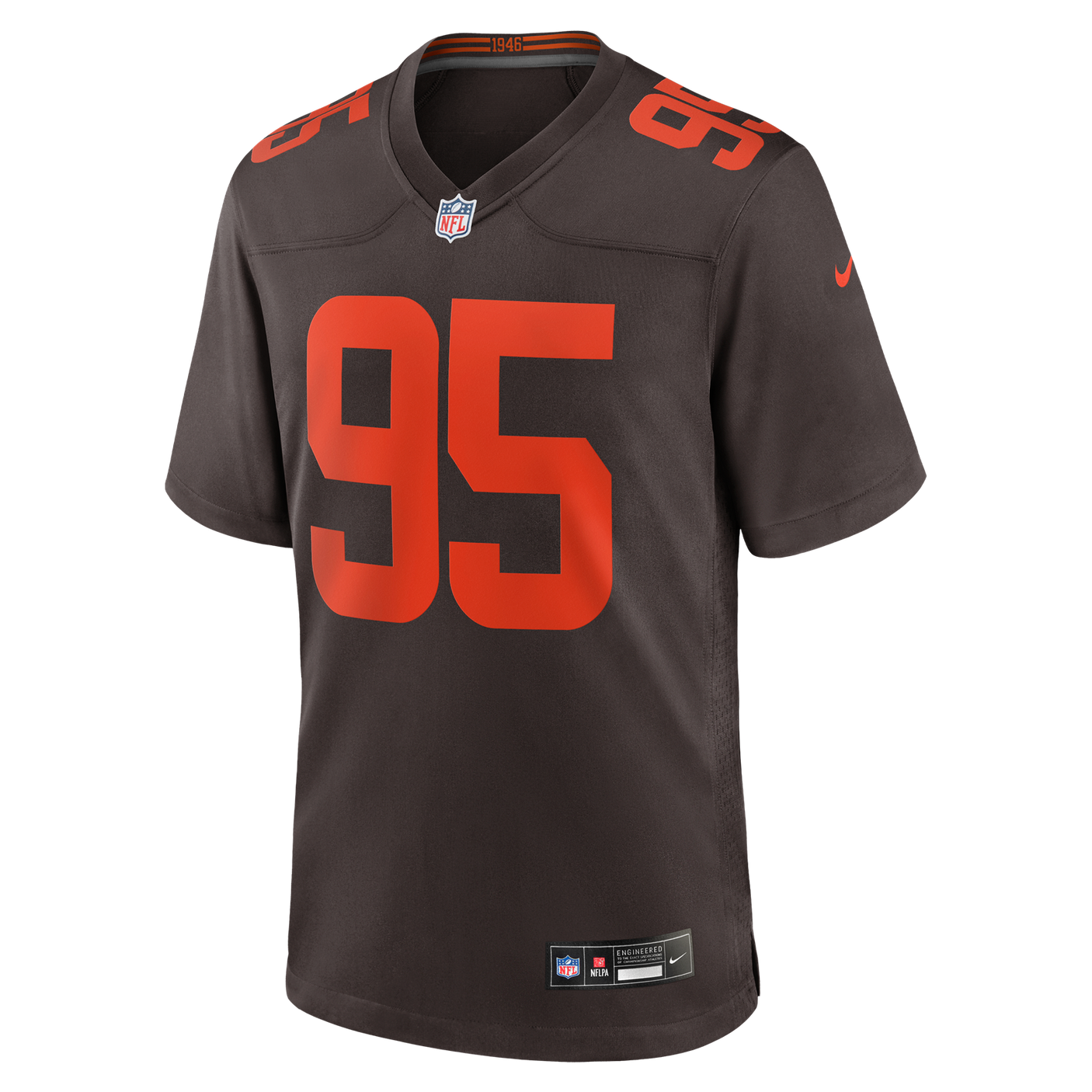 Browns Myles Garrett Men's Alternate Nike Game Jersey