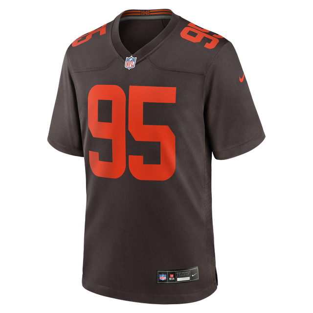 Browns Myles Garrett Men's Alternate Nike Game Jersey