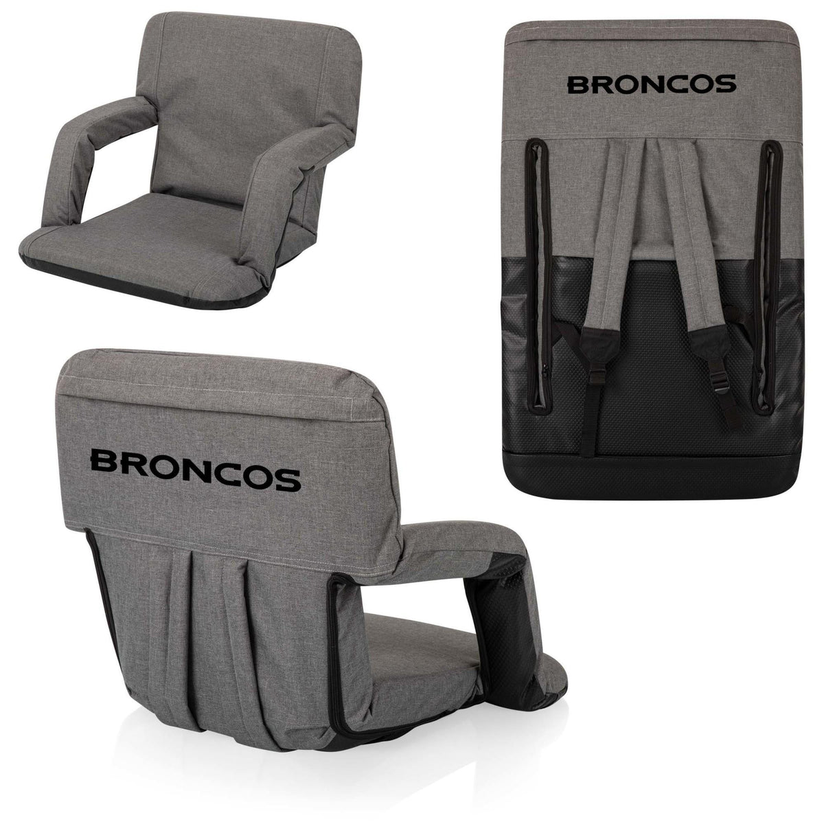 Broncos Ventura Portable Reclining Stadium Seat