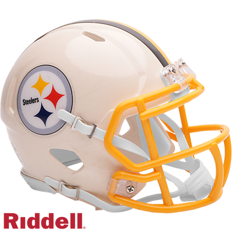 Steelers 2026 Retro Mini Speed Helmet