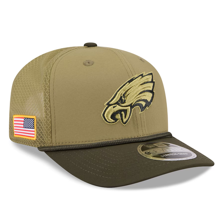 Eagles 2025 New Era Men's 9SEVENTY Salute to Service Hat
