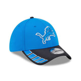 Lions 2025 New Era Men's 39THIRTY Visor