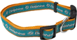 Dolphins Pets First Satin Dog Collar Pro Football Hall of Fame
