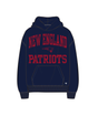 Patriots 2026 '47 Brand Men's Campus Stack Arched Foundation Hoodie Pro Football Hall of Fame