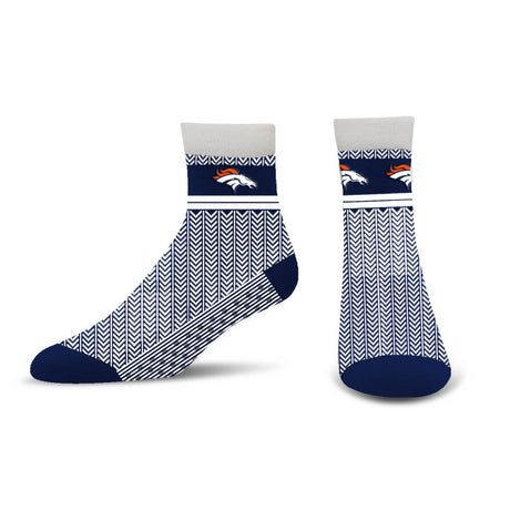 Broncos For Bare Feet Cozy Cabin Socks