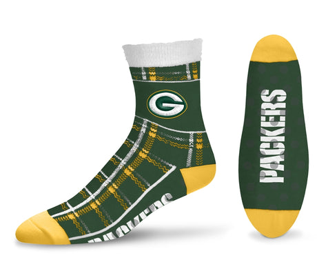 Packers For Bare Feet Tartan Plaid Socks