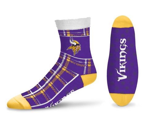 Vikings For Bare Feet Tartan Plaid Socks