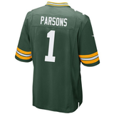 Packers Micah Parsons Nike Men's Green Game Jersey