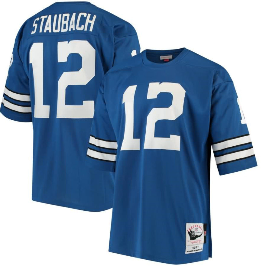 Cowboys Roger Staubach Mitchell & Ness Replica Jersey