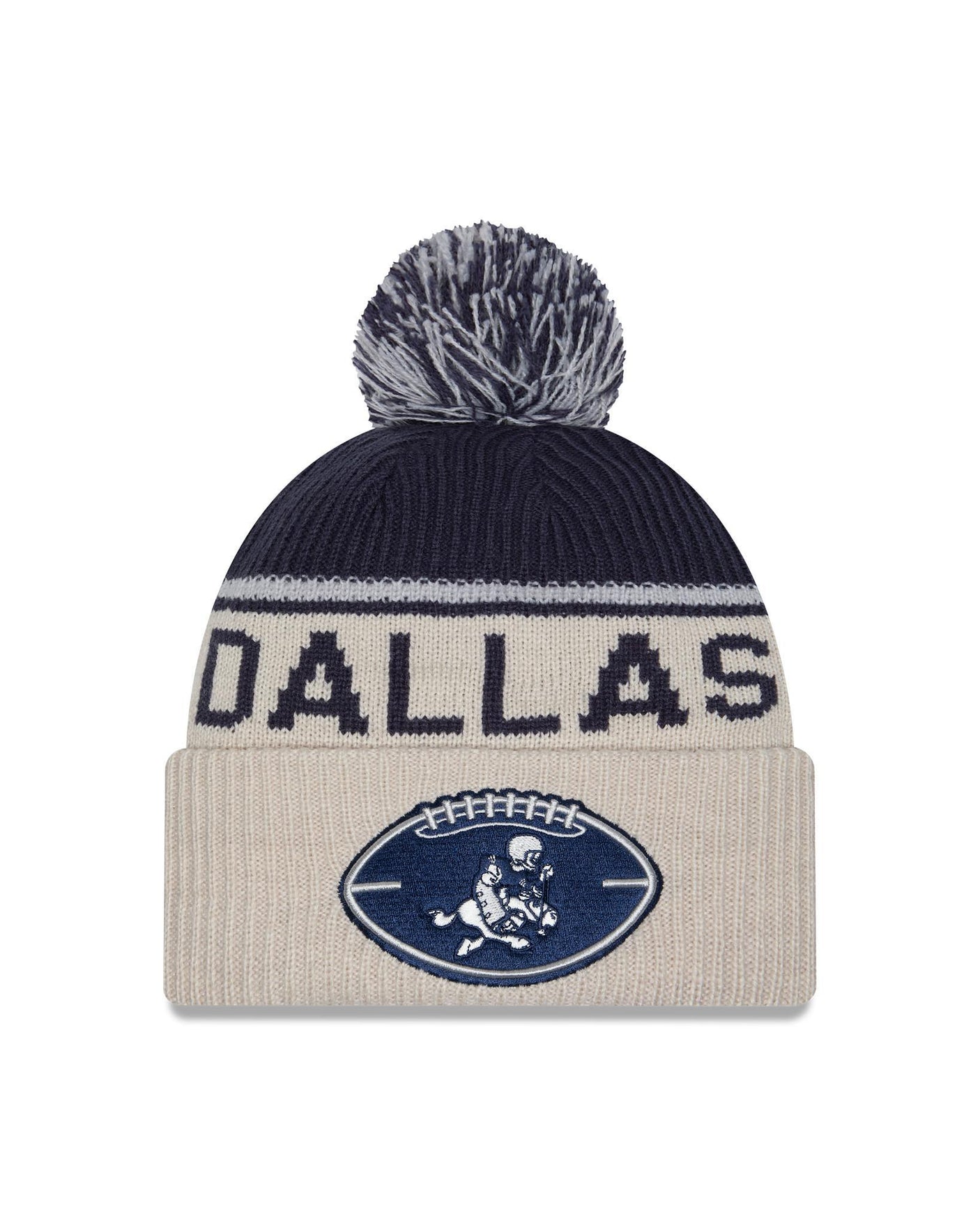 Cowboys Men's New Era 2024 Sideline History Sport Knit Hat