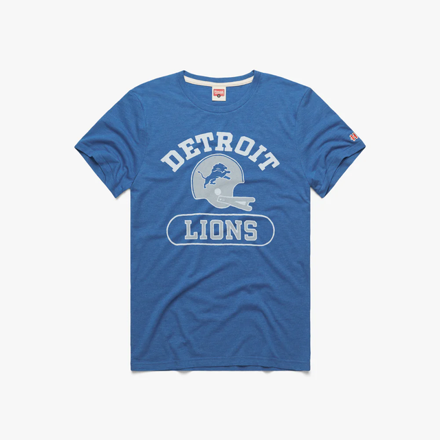 Lions 2025 Homage Men's Throwback Helmet T-Shirt