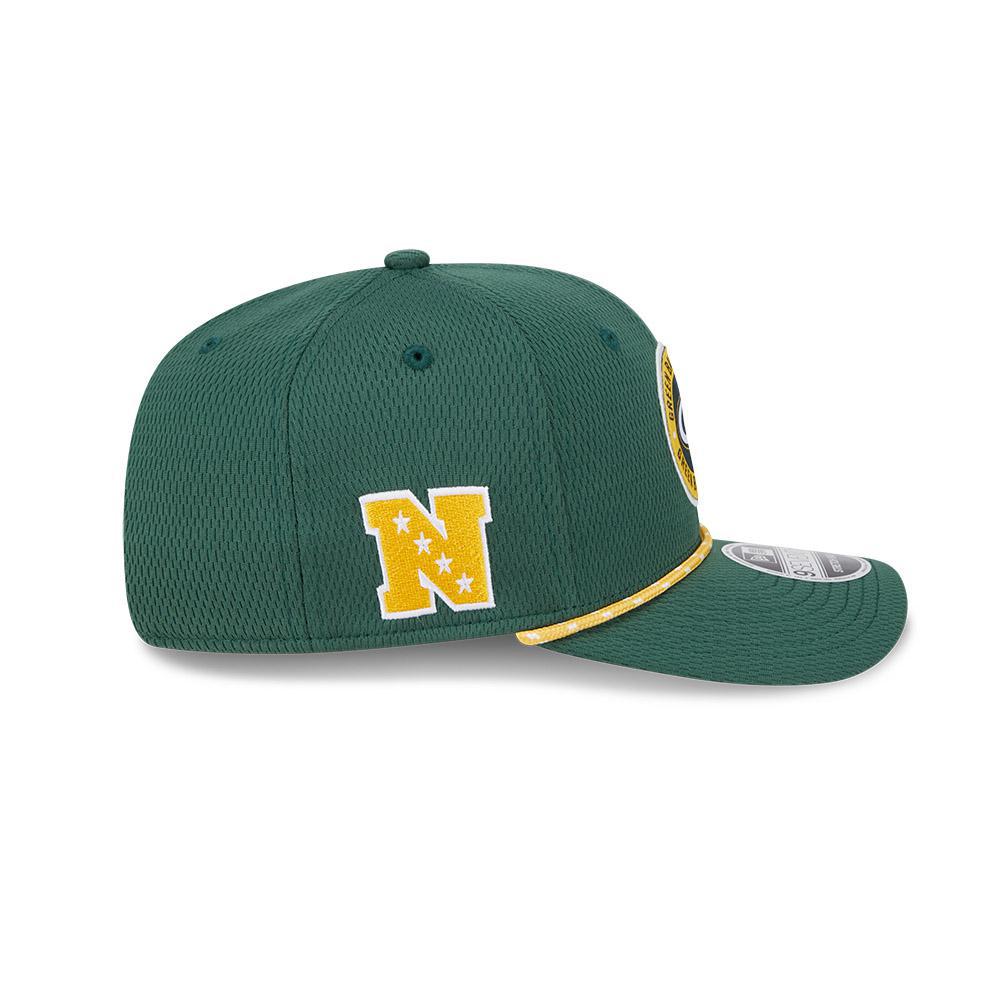 Packers Men's New Era 2024 9SEVENTY Stretch Snap Sideline Hat