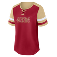 49ers 2026 Fanatics Women's Low Hip Athena Top (10274467807508)