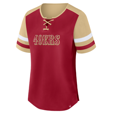 49ers 2026 Fanatics Women's Low Hip Athena Top