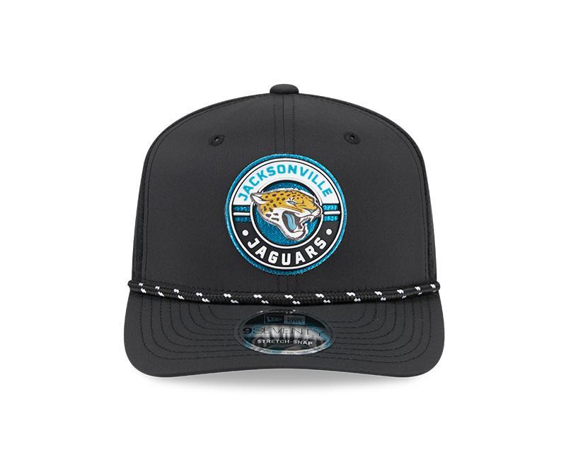 Jaguars 2026 New Era Men's 9SEVENTY Stretch Snap Two-Tone Hat Pro Football Hall of Fame