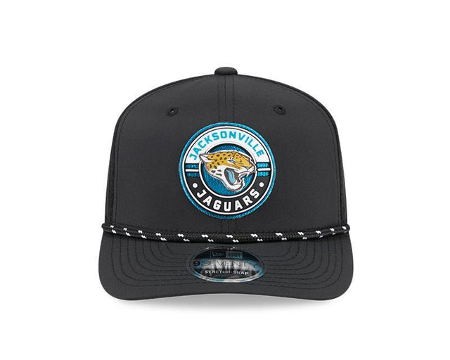 Jaguars 2026 New Era Men's 9SEVENTY Stretch Snap Two-Tone Hat Pro Football Hall of Fame