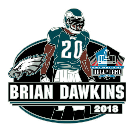 Brian Dawkins Hall of Fame Class of 2018 Action Player Pin