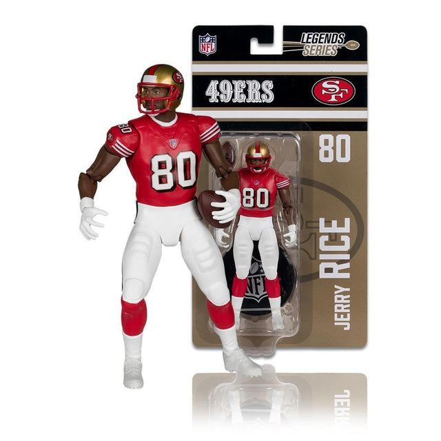 49ers Jerry Rice 6" Articulated Figure Pro Football Hall of Fame