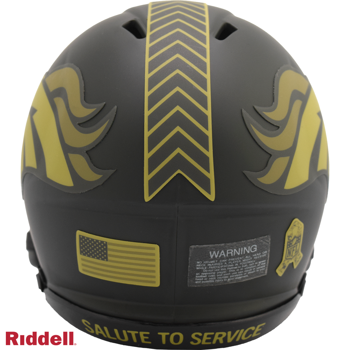 Broncos 2025 Salute to Service Mini Helmet