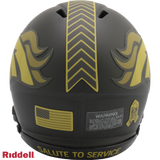 Broncos 2025 Salute to Service Mini Helmet