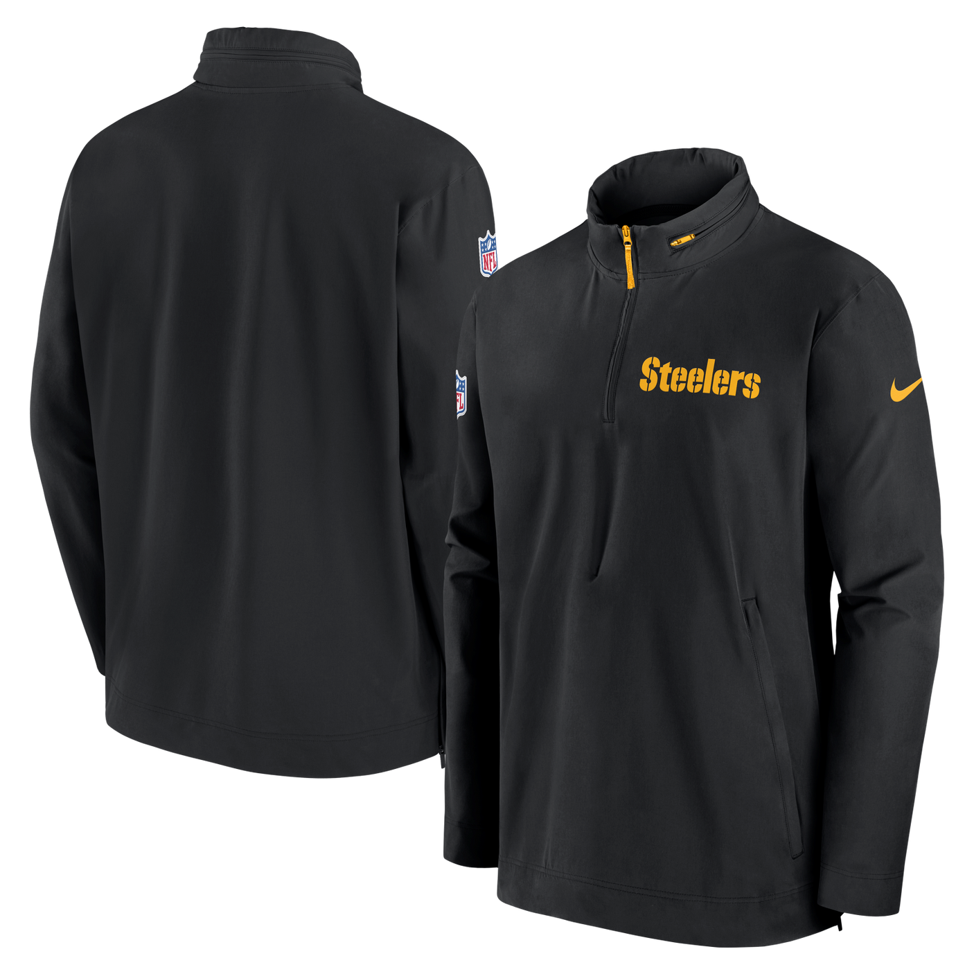 Steelers Men's Nike Lightweight Coaches Jacket