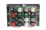 32 Piece NFL Helmet Tracker Set